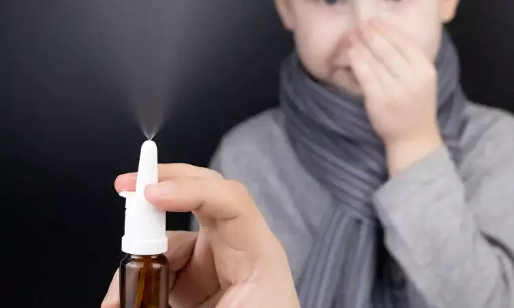 Saline nasal spray good enough for  reducing snoring and breathing difficulties in children: JAMA