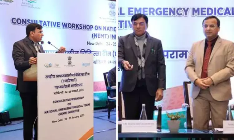 India ready for emergencies: Health Minister Mandaviya at inaugural session of National Emergency Medical Team