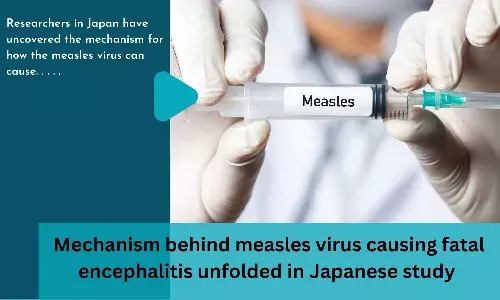 Mechanism behind measles virus causing fatal encephalitis unfolded in Japanese study