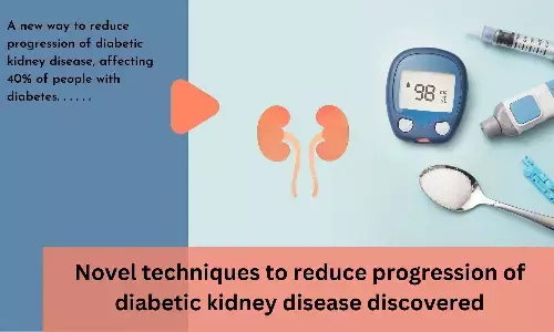 Novel techniques to reduce progression of diabetic kidney disease discovered