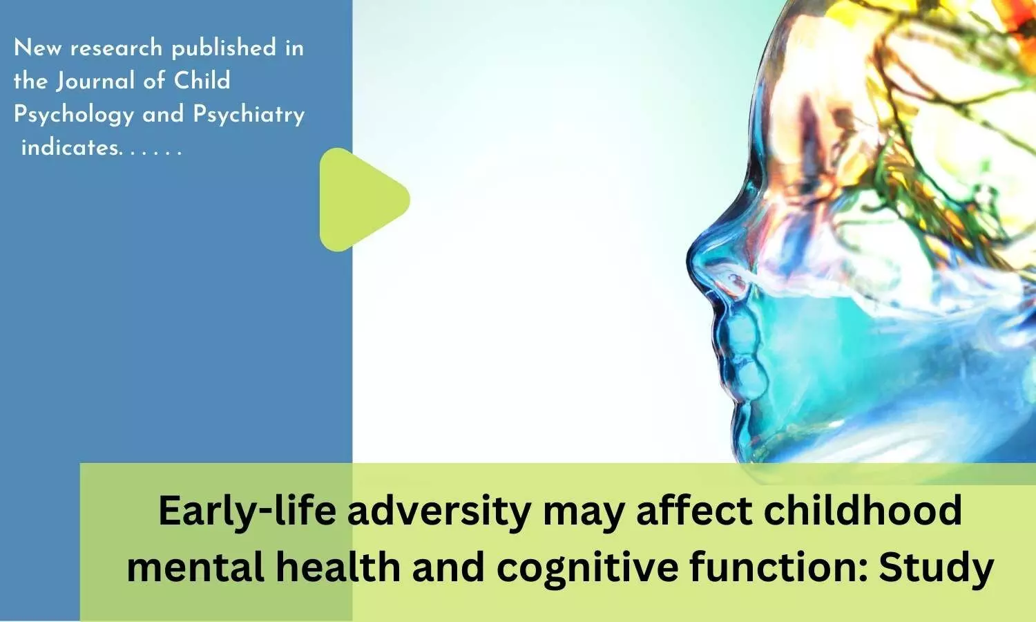Early-life adversity may affect childhood mental health and cognitive function: Study