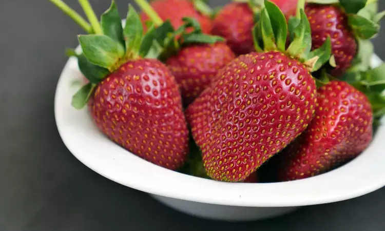 Daily consumption of strawberries may improve BP and cognitive function among elderly