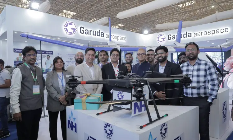 Narayana Health, Garuda Aerospace partner to transport biomedical samples using Sanjeevani drones