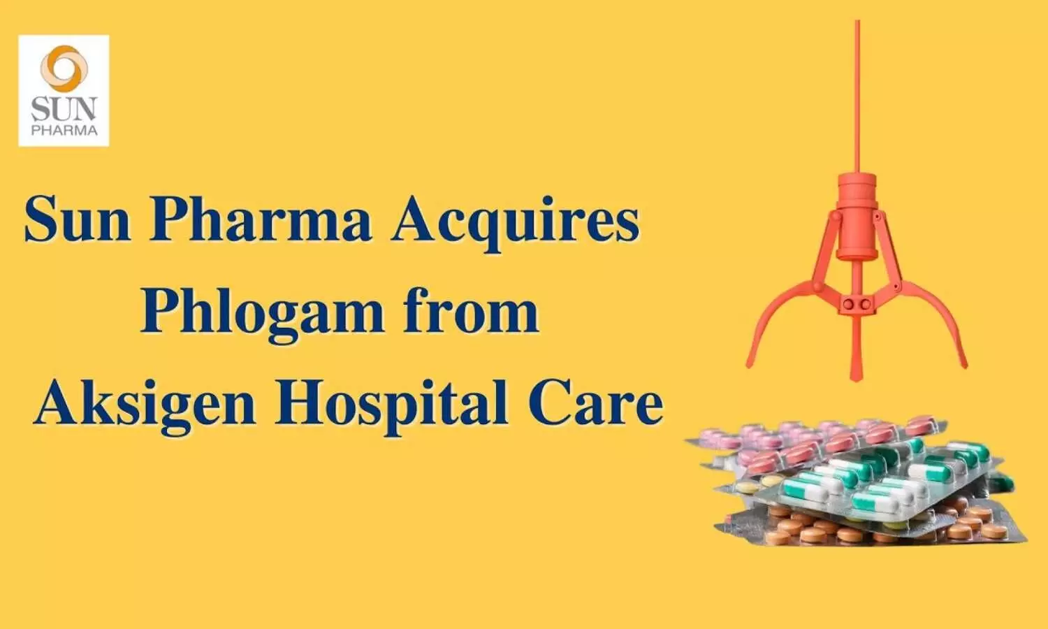 Sun Pharma acquires DCGI approved anti-inflammatory brand Phlogam from Aksigen Hospital Care