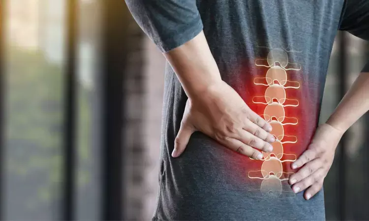 Backache: NSAIDs and paracetamol combo scores over NSAIDs alone for pain relief