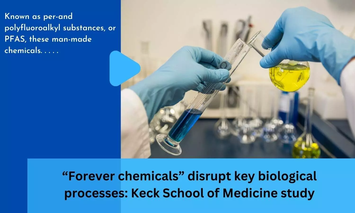 Forever chemicals disrupt key biological processes: Keck School of Medicine study