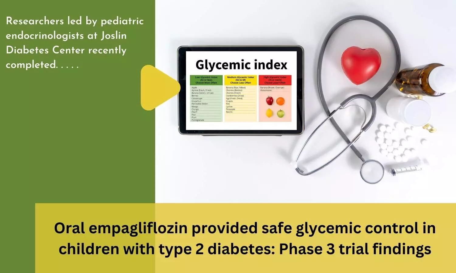 Oral empagliflozin provided safe glycemic control in children with type 2 diabetes: Phase 3 trial findings