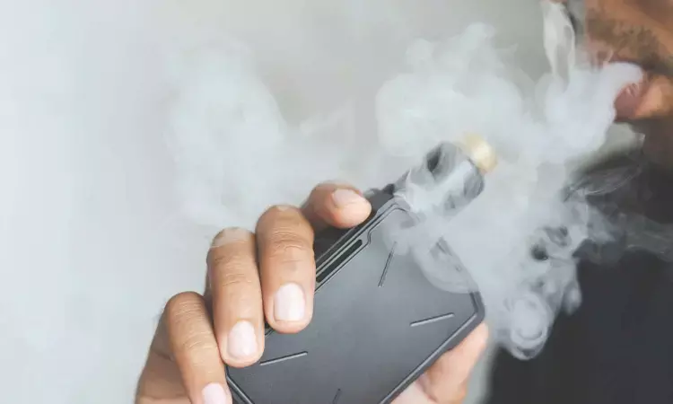 Vaping nicotine and THC associated with symptoms of depression and anxiety in teens and young adults