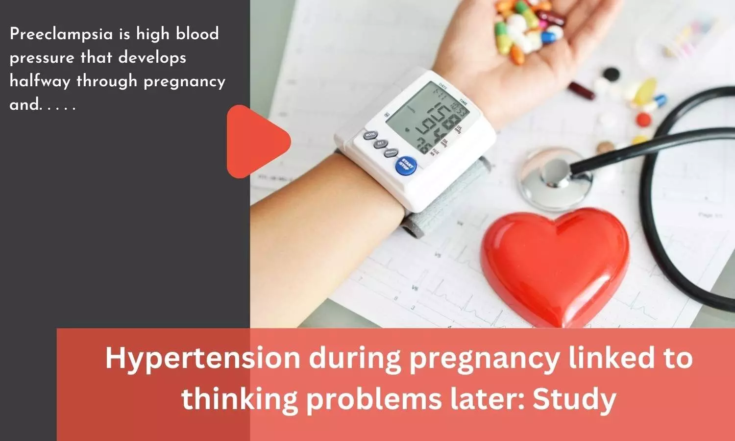 Hypertension during pregnancy linked to thinking problems later: Study