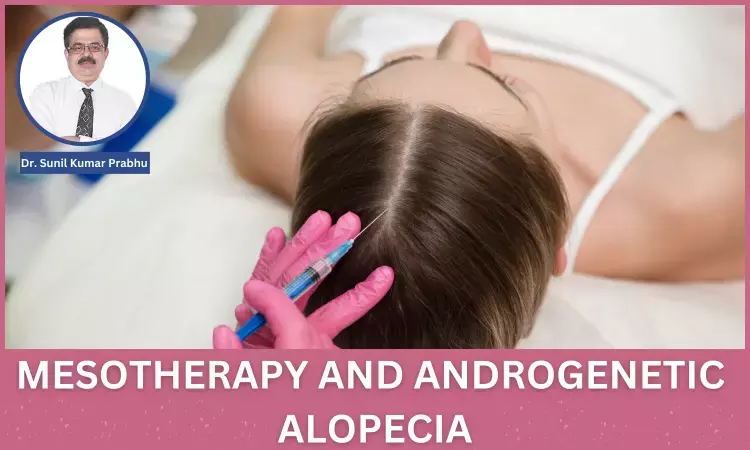 Mesotherapy And Its Applications And Androgenetic Alopecia- Dr Sunil Kumar Prabhu