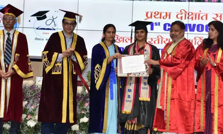 AIIMS Raipur holds its First Convocation, 850 MBBS, Nursing students awarded degrees