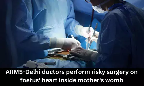 AIIMS-Delhi doctors perform complex surgery on grape size heart of foetus