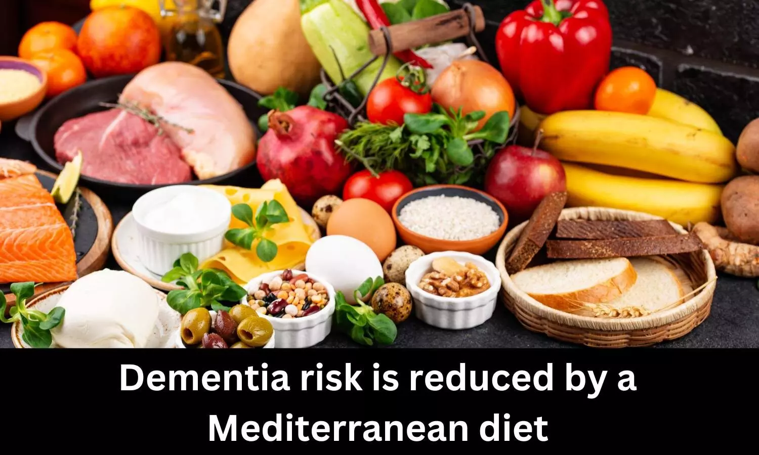 Dementia risk reduced by Mediterranean diet