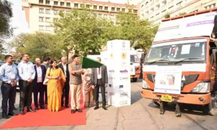 75 Trucks with TB awareness messages flagged off: Union Health Minister