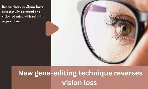 New gene-editing technique reverses vision loss