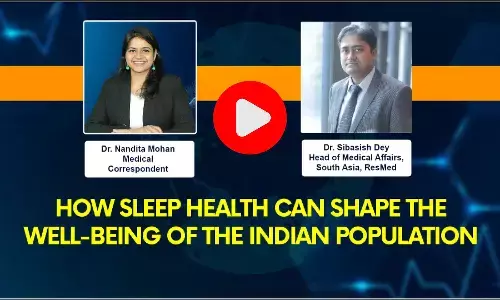 How sleep health can shape well being of Indian population Ft Dr Sibasish Dey