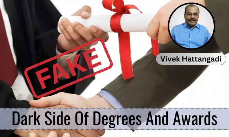 The Dark Side of Degrees and Awards: Are All Accolades Really Deserved? - Vivek Hattangadi