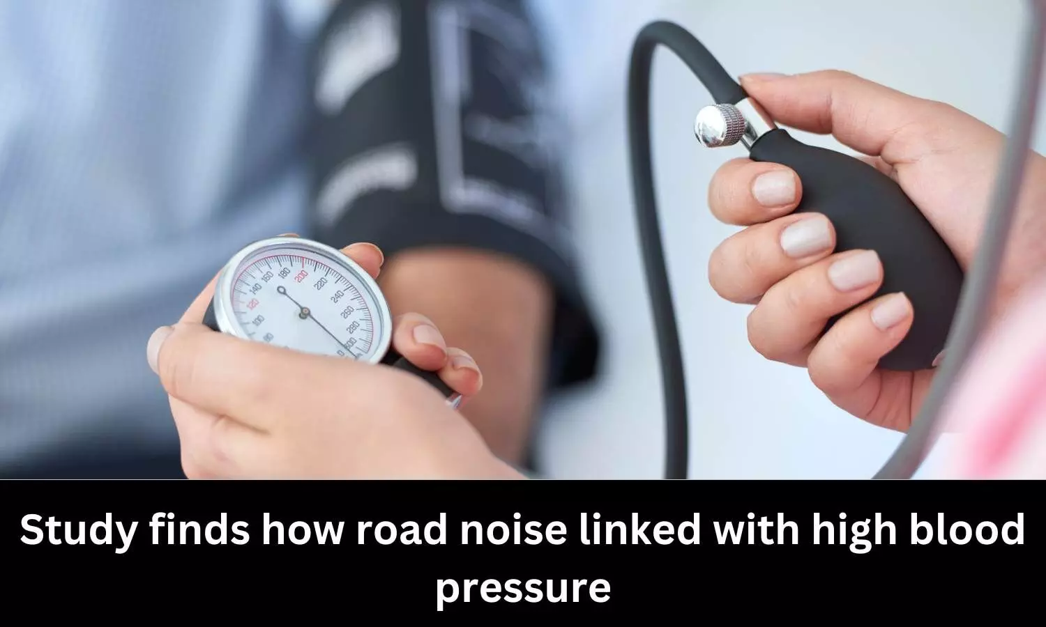 Study finds how road noise linked with high blood pressure