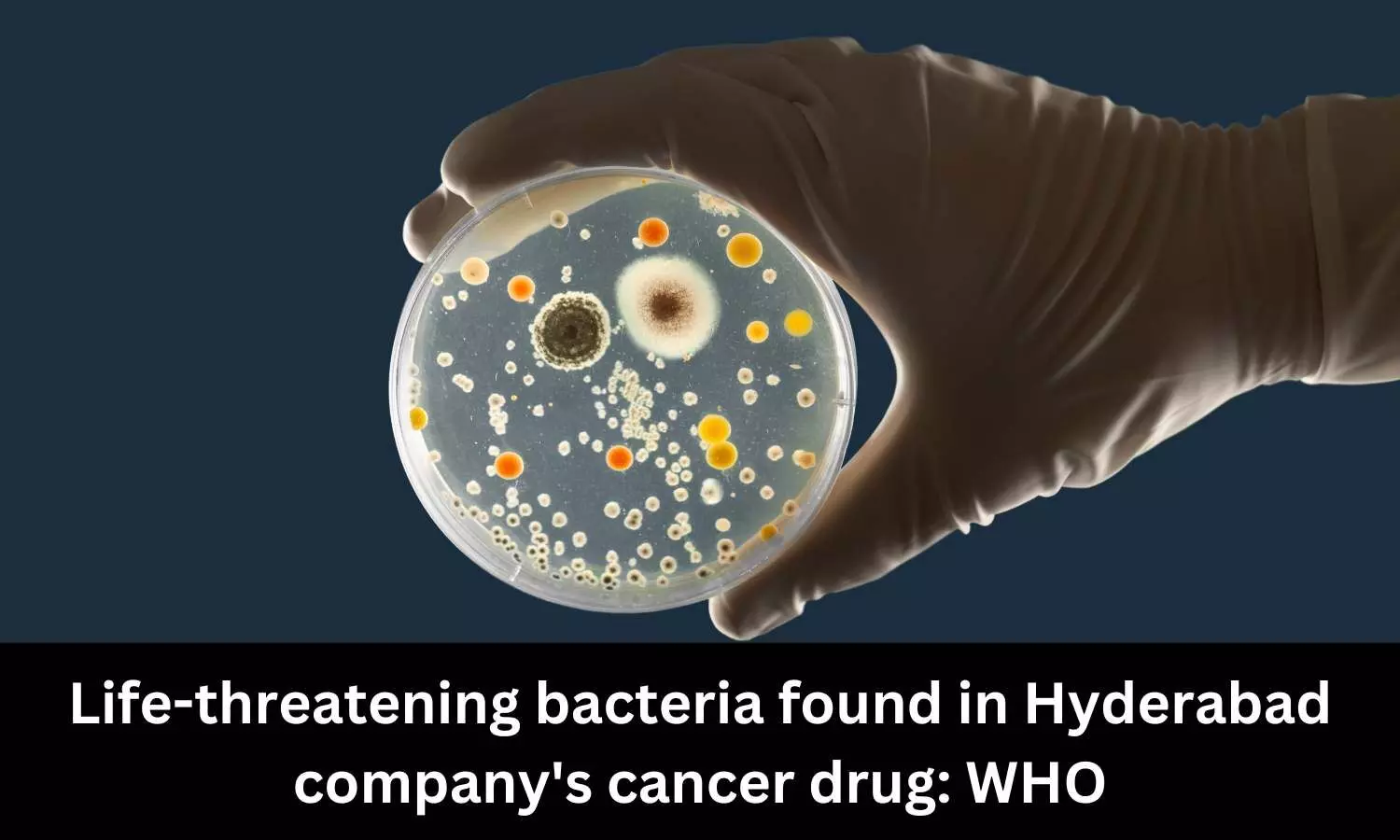 Life-threatening bacteria found in Hyderabad companys cancer drug: WHO