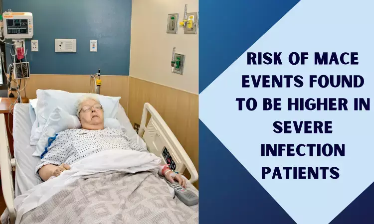 Patients with severe infections at increased risk of major CV events after hospitalization
