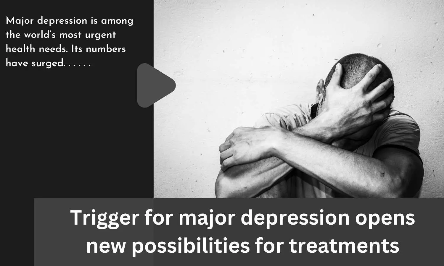 Trigger for major depression opens new possibilities for treatments