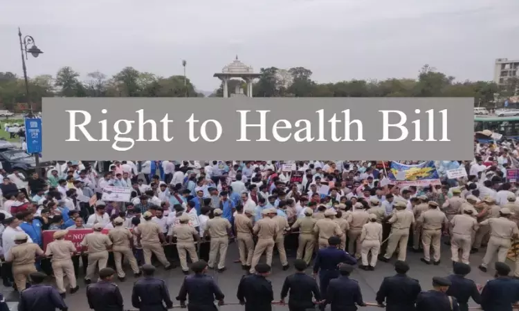 Right to Health Bill protest escalates: IMA calls for National Bandh