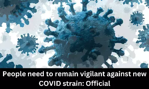 Union Health Ministry official says people need to remain vigilant against new COVID strain