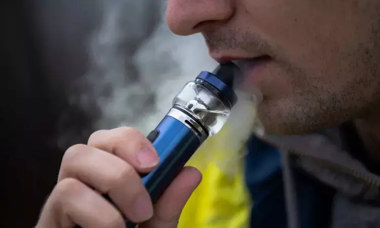 Vaping increases asthma risk among adolescents, study suggests