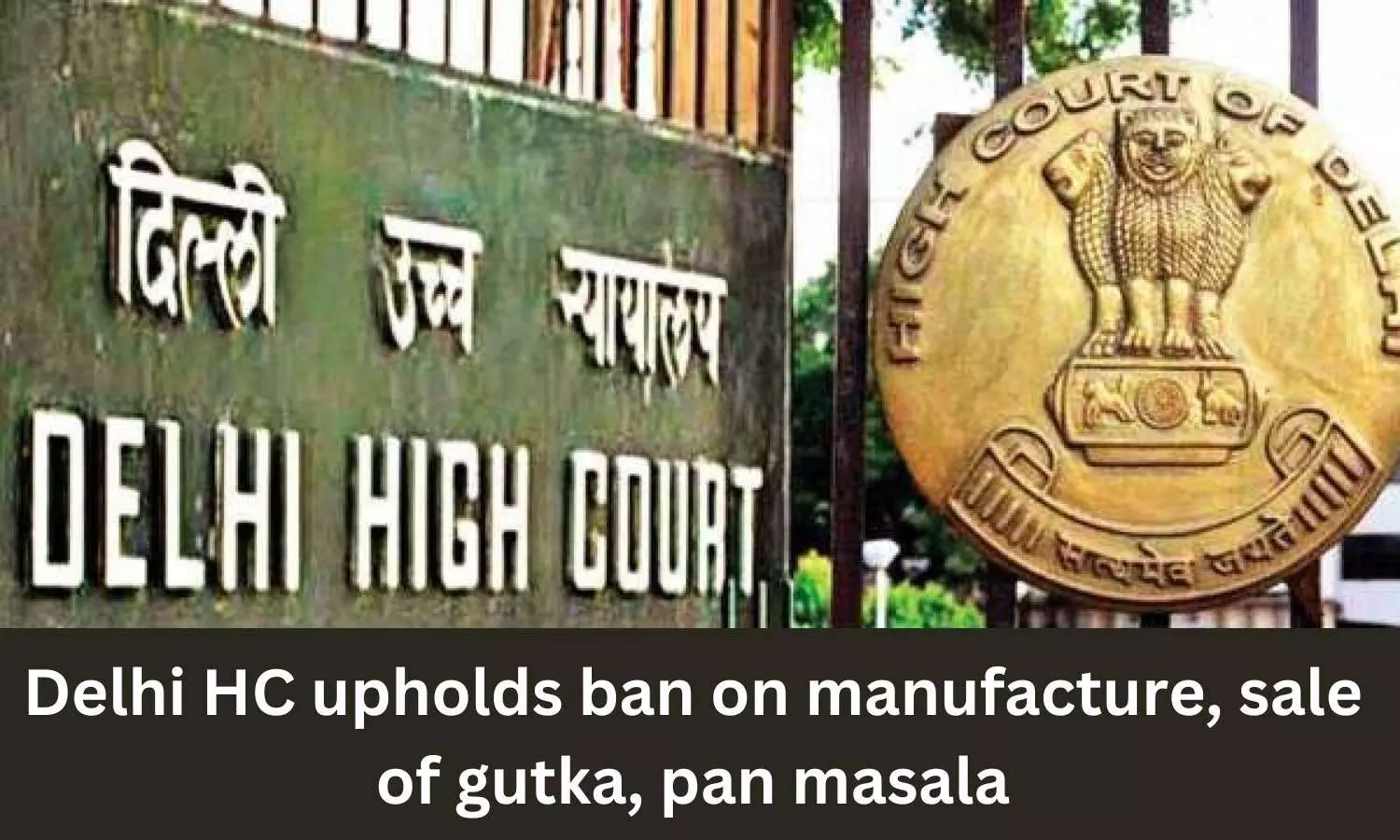 Delhi Hc Upholds Ban On Manufacture Sale Of Gutka Pan Masala
