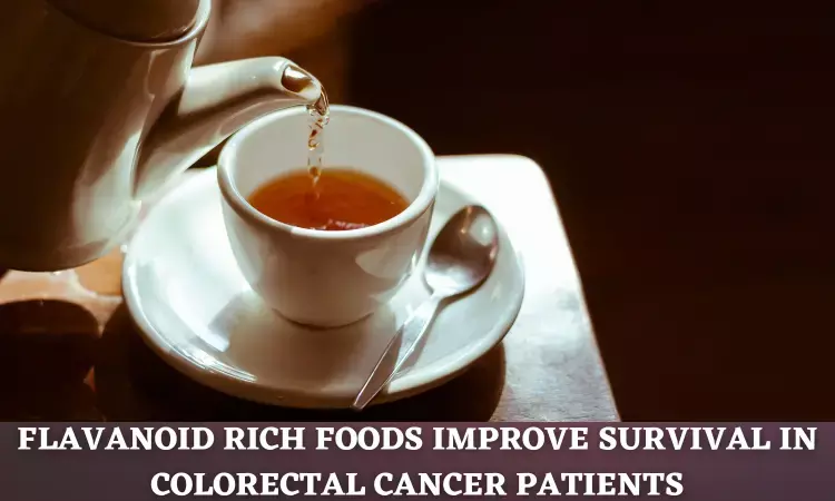 Flavonoid Rich Foods, Such as Tea, May Help Improve Survival in Colorectal Cancer Patients