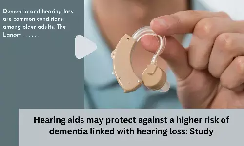 Hearing aids may protect against a higher risk of dementia linked with hearing loss: Study