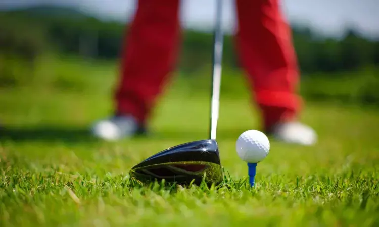 Golf has serious benefits for people suffering from osteoarthritis