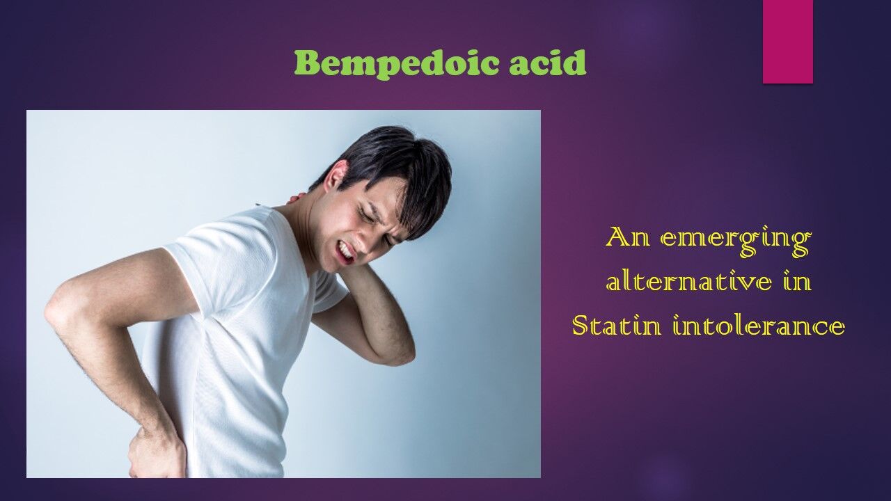 Bempedoic Acid Improves Cardiovascular Outcomes In Statin-intolerant ...