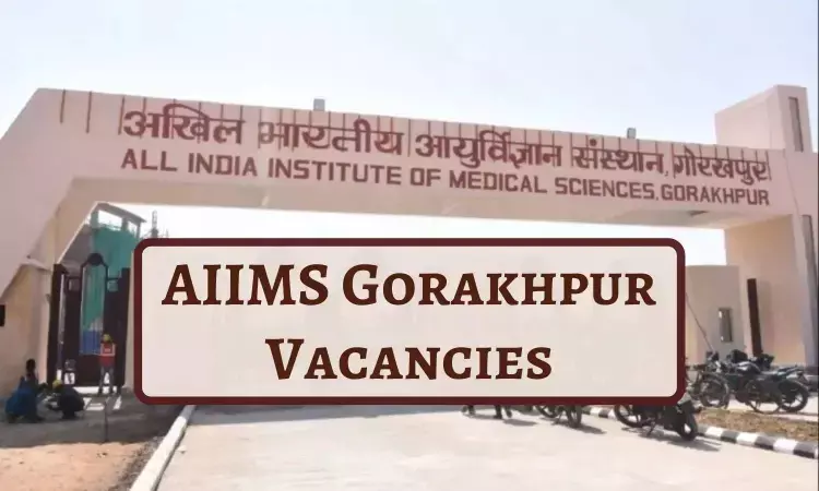 49 SR Post Vacancies At AIIMS Gorakhpur: View All Details Here