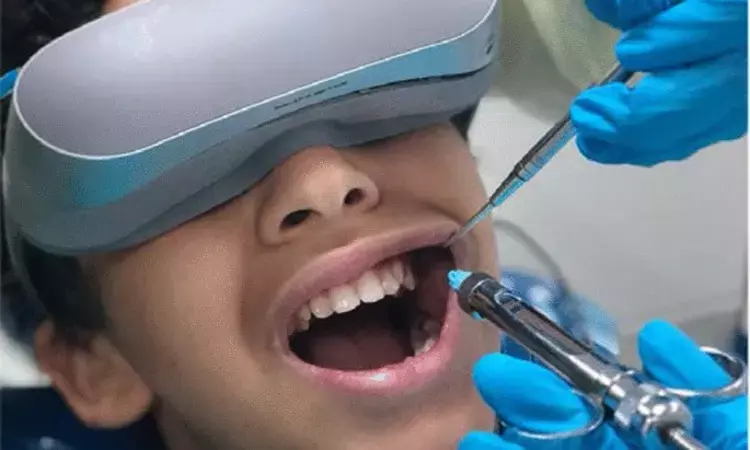 Virtual reality effectively manages anxiety among patients undergoing restorative procedures with inferior alveolar nerve block