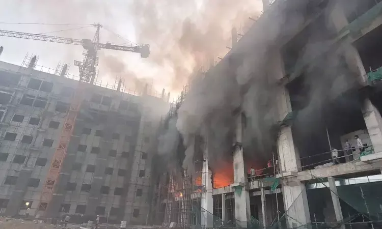 Fire breaks out in OPD block of AIIMS Jammu