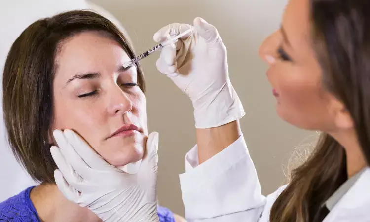 Botox application lighten skin on forehead by reducing melanin index: Study