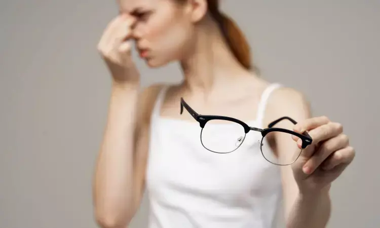 Use of low-dose atropine eyedrops may not arrest myopia progression