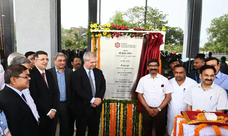 Jharkhand CM inaugurates Tata Trusts Cancer Hospital in Ranchi