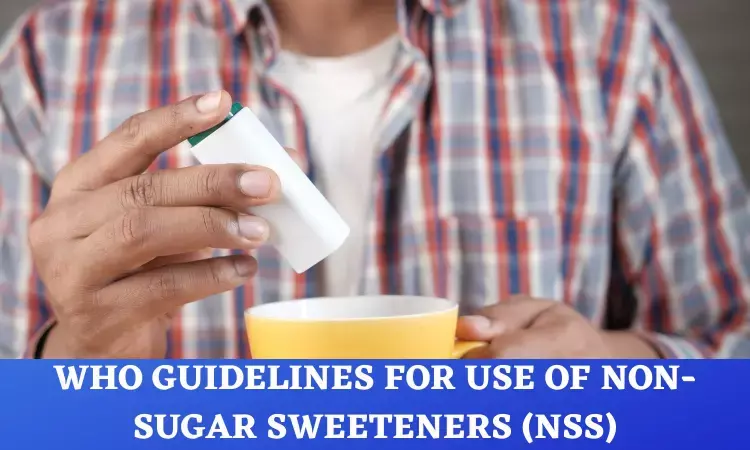 WHO Recommends Against the Use of Non-Sugar Sweeteners for Weight Control and Disease Prevention