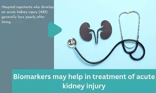 Biomarkers may help in treatment of acute kidney injury