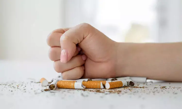 Patients who quit smoking after PCI do as well as non-smokers-unless they had smoked heavily