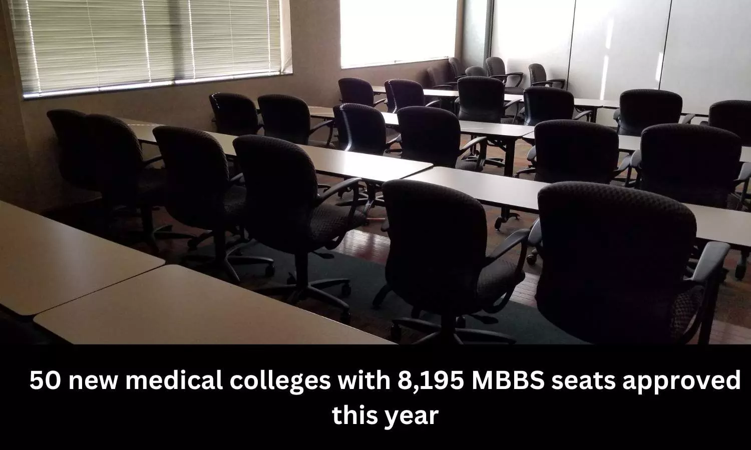 50 new medical colleges approved this year with intake capacity of 8,195 MBBS seats