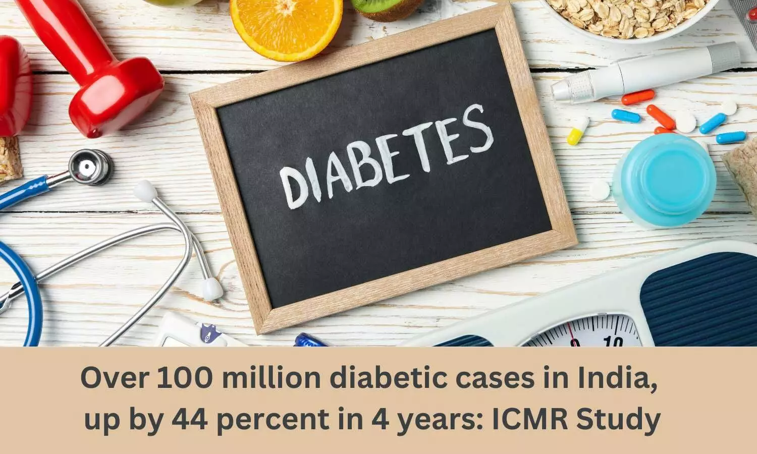 Over 100 million diabetic cases in India, up by 44 percent in 4 Years: ICMR Study