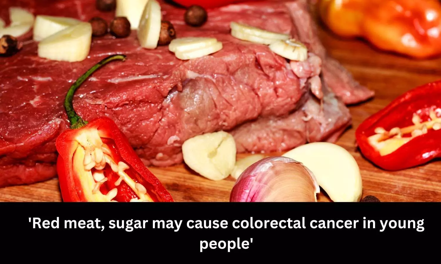 Red meat, sugar may cause colorectal cancer in young people