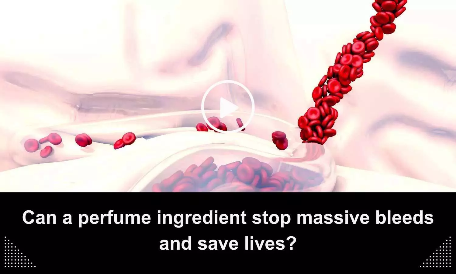 Can a perfume ingredient stop massive bleeds and save lives?
