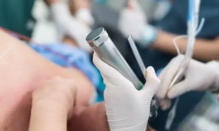 Video laryngoscope increases successful intubation on first attempt