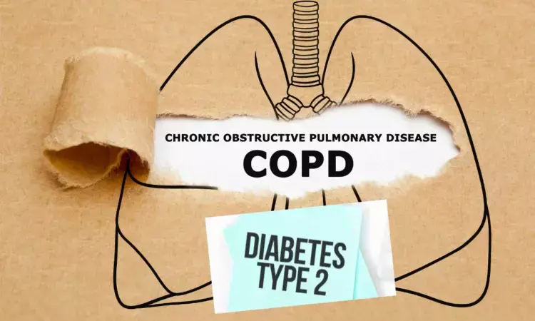 COPD among diabetics associated with increased mortality from respiratory causes
