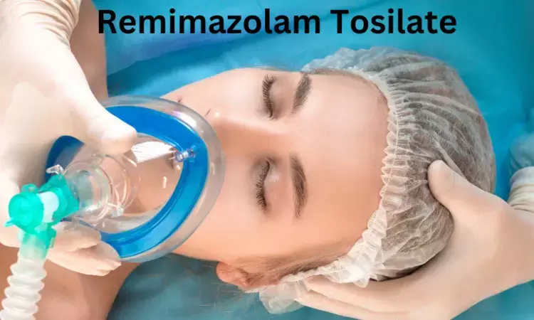 Remimazolam tosilate ok for  supportive sedation in elderly patients under intraspinal anesthesia