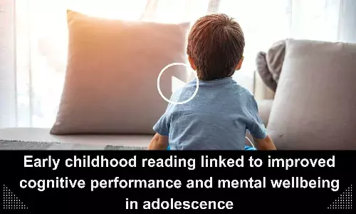 Early childhood reading linked to improved cognitive performance and mental wellbeing in adolescence